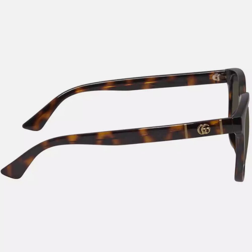 Gucci Green Havana Men's Sunglasses - Picture 4 of 4